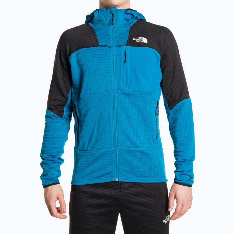 Vyriškas žygio džemperis The North Face Stormgap Powergrid arctic blue/black