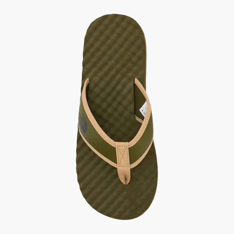 Vyriškos šlepetės per pirštą The North Face Base Camp Flip-Flop II forest olive/forest olive 5
