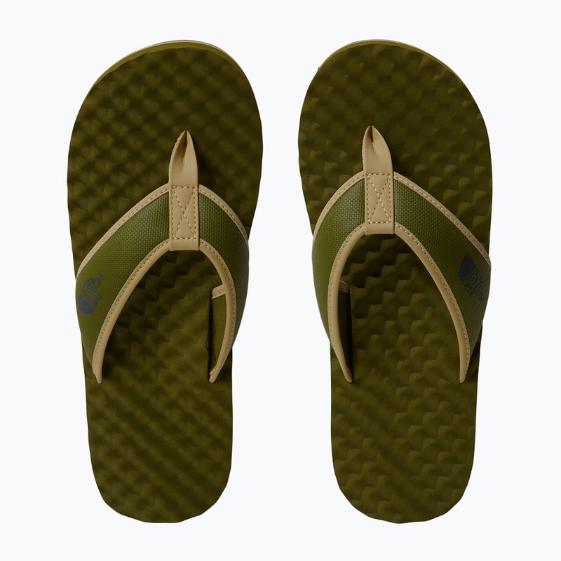 Vyriškos The North Face Base Camp Flip-Flop II forest olive/forest olive šlepetės 4