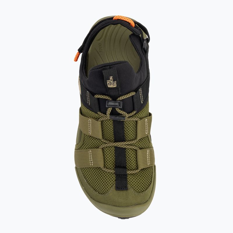 The North Face Explore Camp forest olive/tnf black vyriški sandalai 5