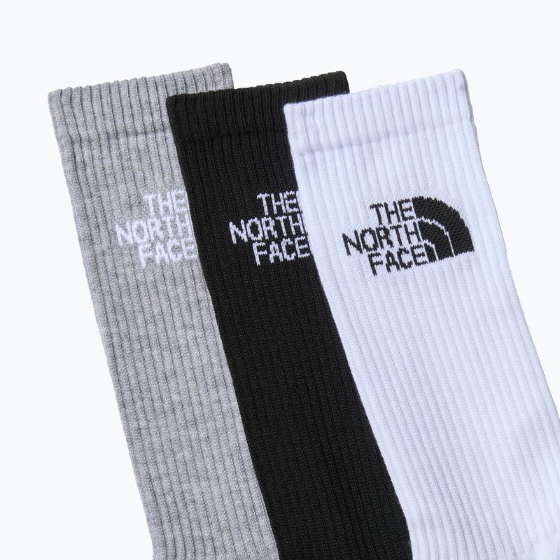 Žygio kojinės The North Face Multi Sport Cush Crew Sock 3 poros black assorted 2