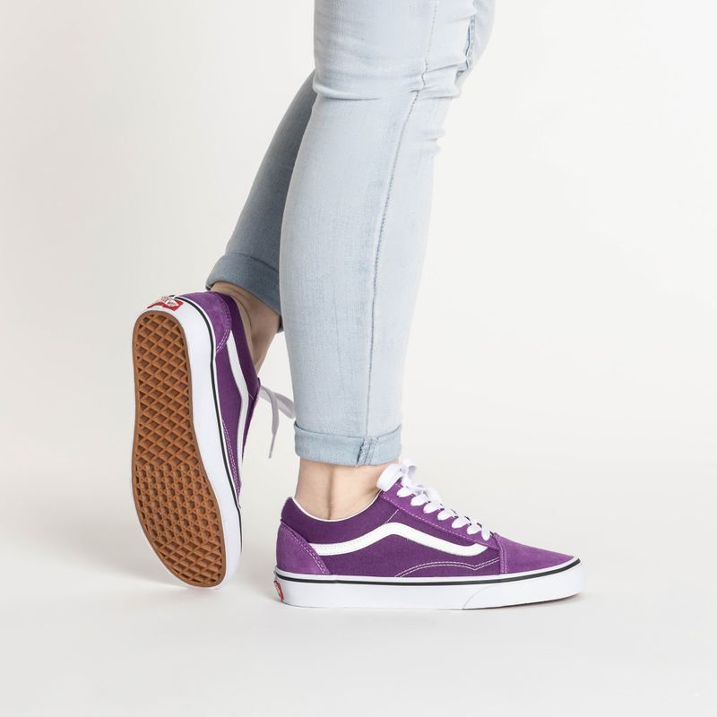 Batai Vans Old Skool purple magic 2