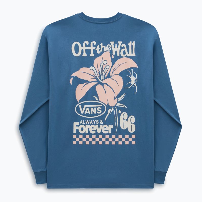 Vyriški marškinėliai ilgomis rankovėmis Vans Petal And Pest Ls Tee copen blue 2