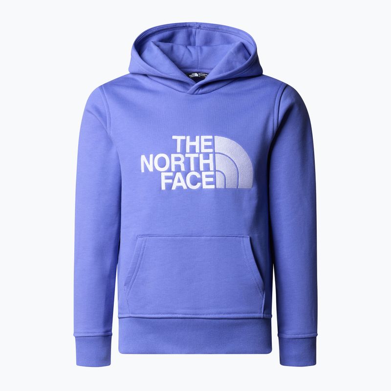 Vaikiškas džemperis The North Face Drew Peak Light Hoodie dopamine blue