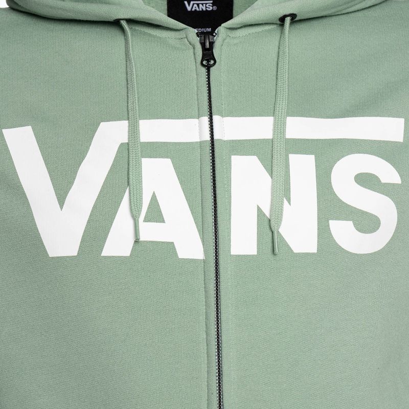 Vyriškas džemperis Vans Mn Vans Classic Zip Hoodie Ii iceberg green 3