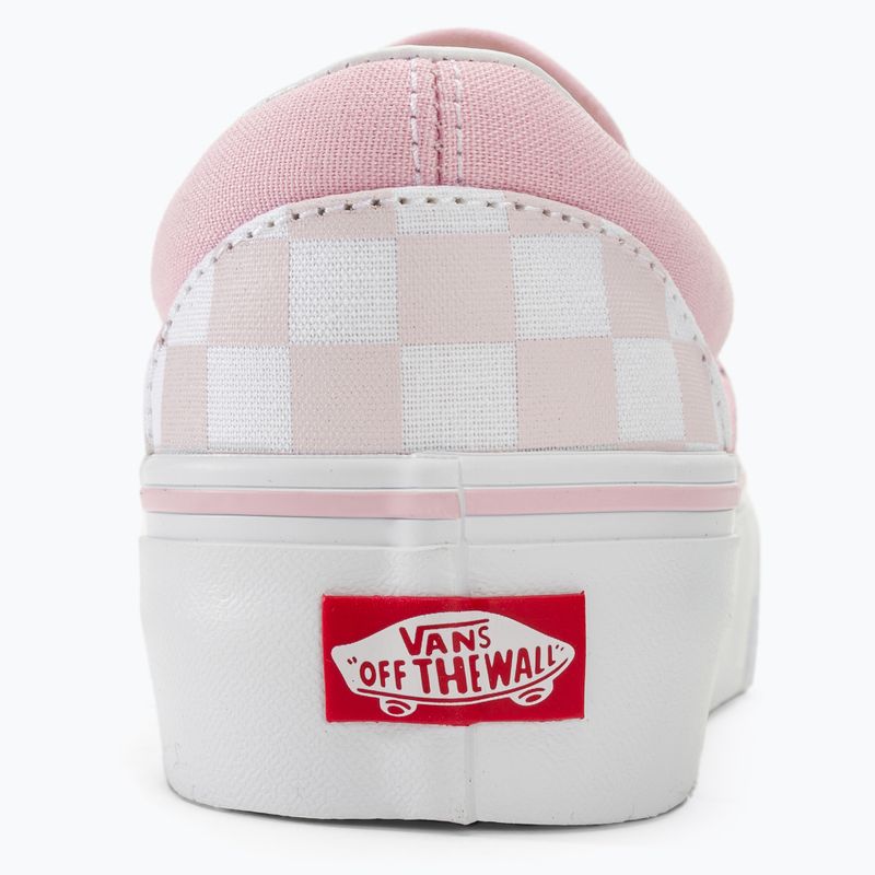 Batai Vans UA Classic Slip-On Platform cradle pink 8
