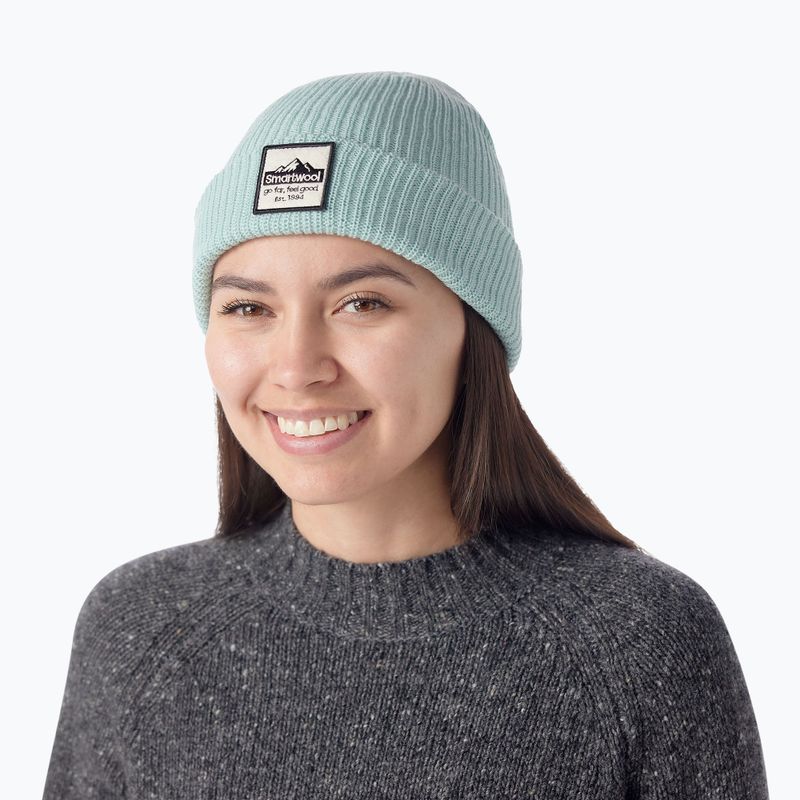 Žieminė kepurė Smartwool Patch arctic green 3