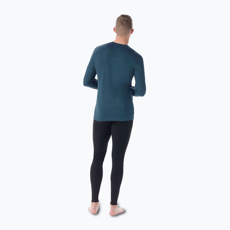 Vyriški termoaktyvūs marškinėliai ilgomis rankovėmis Smartwool Merino 250 Baselayer Crew Boxed twilight blue heather 2