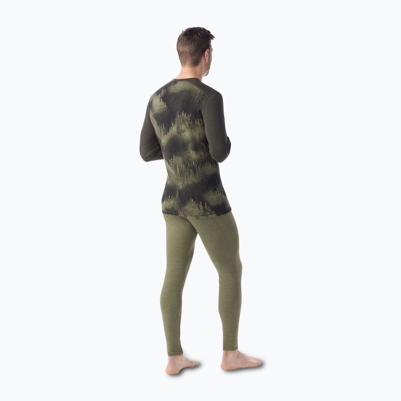 Vyriški termoaktyvūs marškinėliai Smartwool Merino 250 Baselayer Crew Boxed north woods foggy pines 2