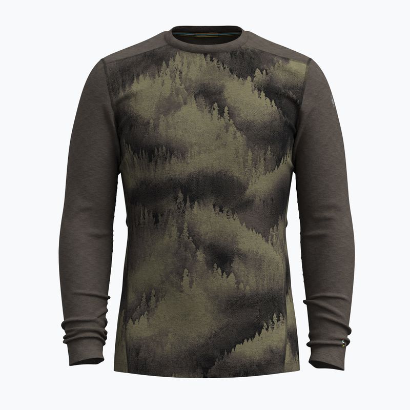 Vyriški termoaktyvūs marškinėliai Smartwool Merino 250 Baselayer Crew Boxed north woods foggy pines 3