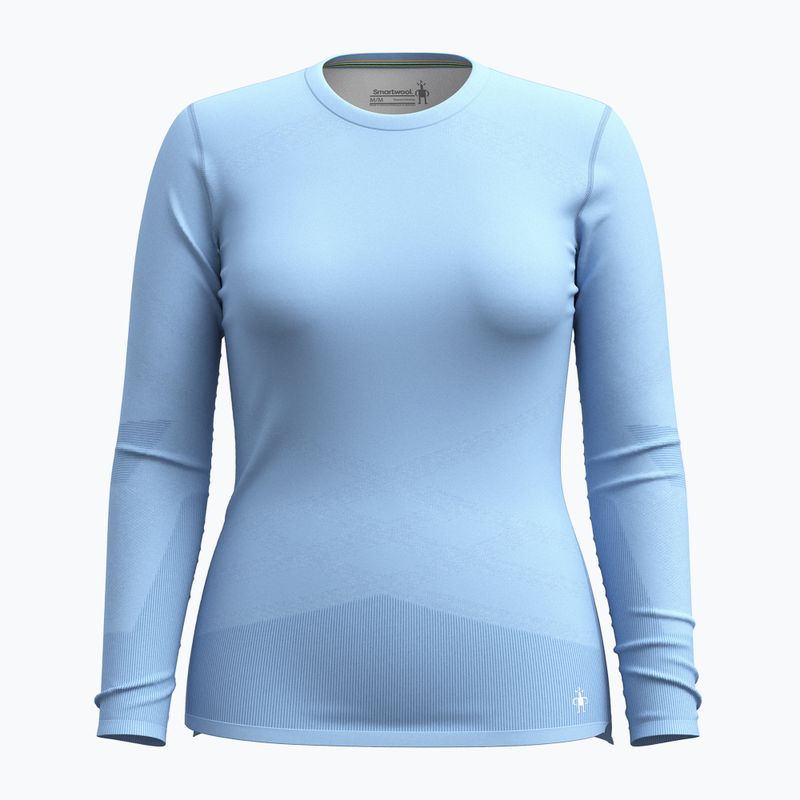 Moteriški termoaktyvūs marškinėliai Smartwool Intraknit Thermal Merino Baselayer Crew serene blue/white 3