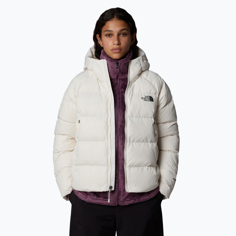 Moteriška pūsta striukė The North Face Hyalite Down Hoodie white dune 4