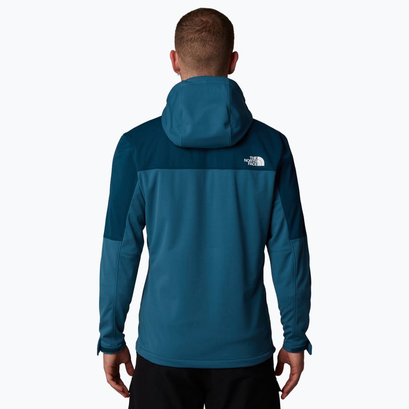 Vyriška softshell striukė The North Face Diablo Softshell Detachable Hood midnight petrol/mallard 3