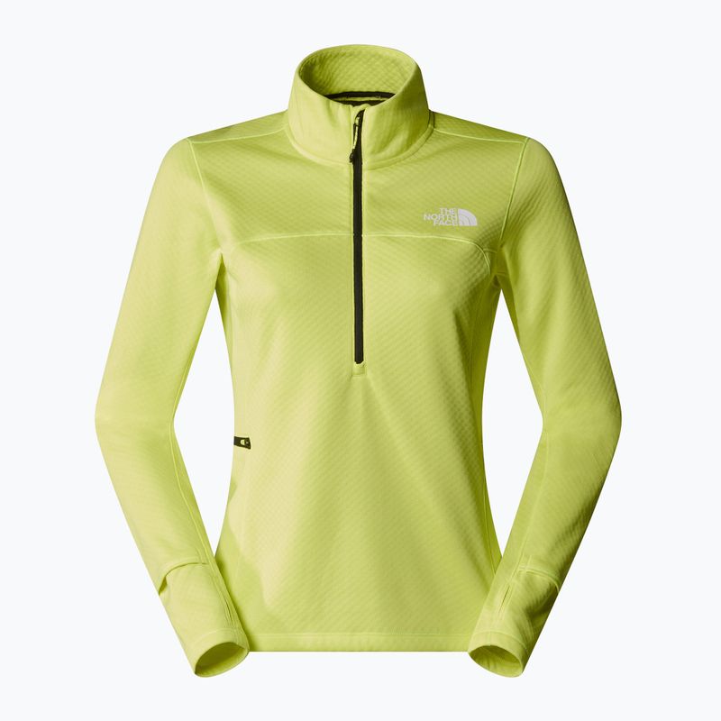 Moteriškas bėgimo džemperis The North Face Winter Warm Pro 1/4 Zip firefly yellow 4