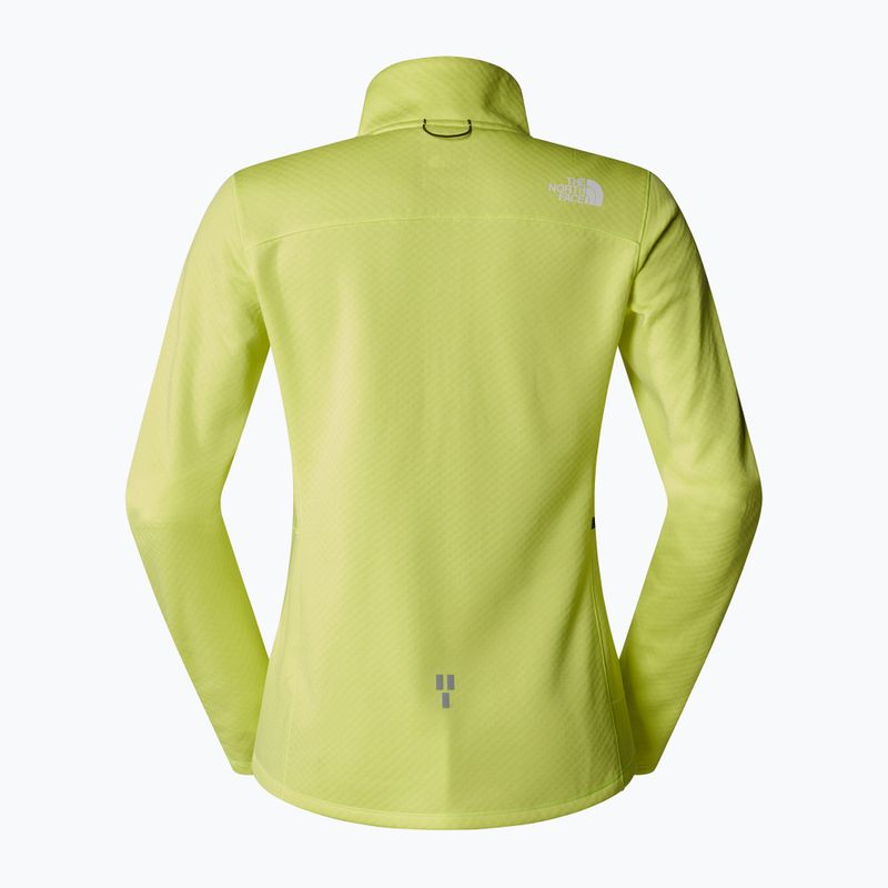 Moteriškas bėgimo džemperis The North Face Winter Warm Pro 1/4 Zip firefly yellow 5