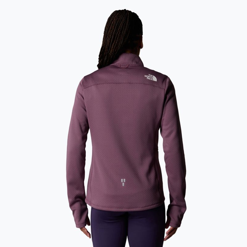 Moteriškas bėgimo džemperis The North Face Winter Warm Pro 1/4 Zip midnight mauve 3