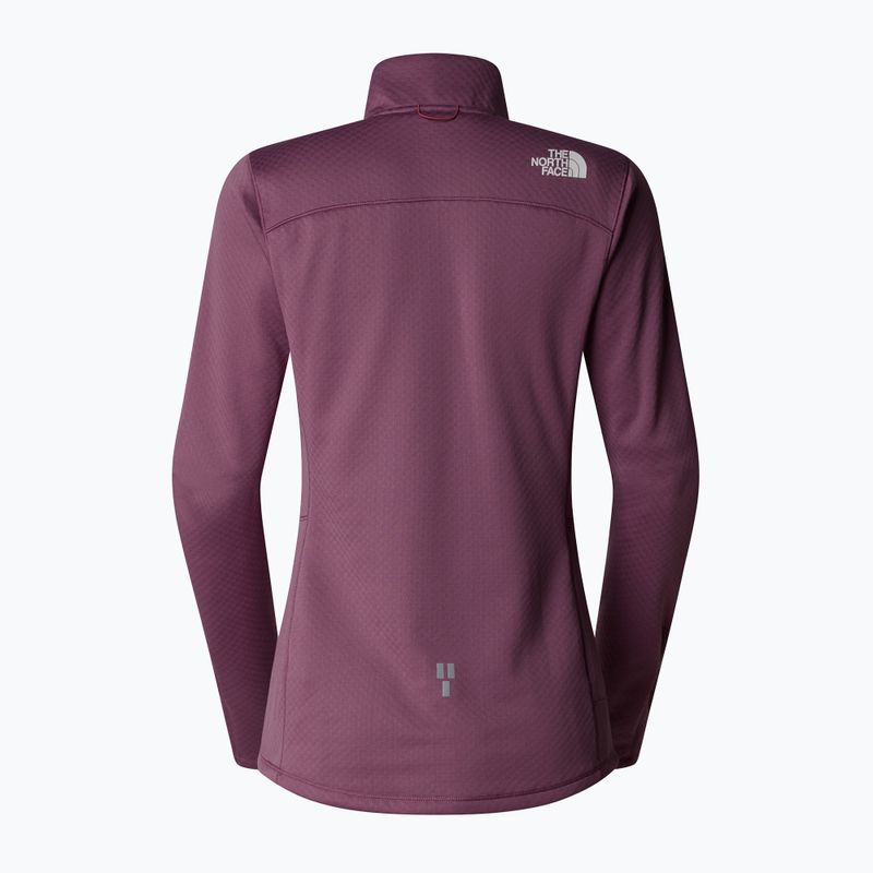 Moteriškas bėgimo džemperis The North Face Winter Warm Pro 1/4 Zip midnight mauve 5