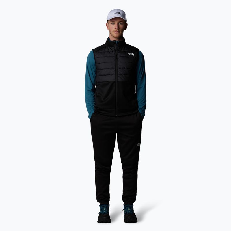 Vyriška striukė be rankovių The North Face Reaxion Hybrid Gilet black / asphalt grey 2