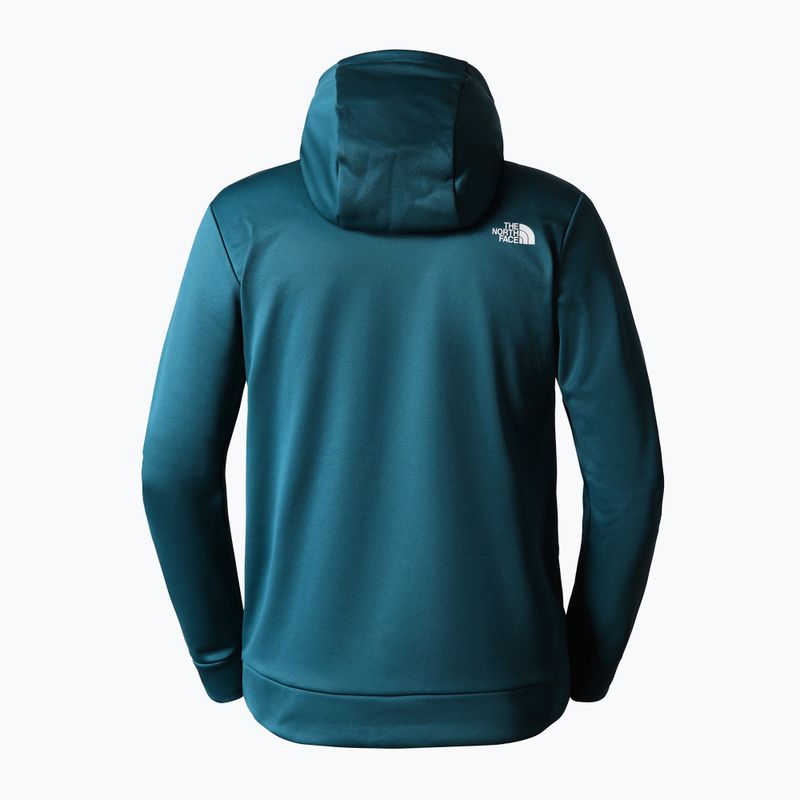 Vyriškas džemperis The North Face Reaxion Fleece P/O Hoodie midnight petrol dark heather 5