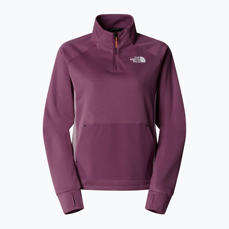 Moteriškas džemperis The North Face Mountain Athletics Fleece 1/4 Zip midnight mauve/ purple chalk 4