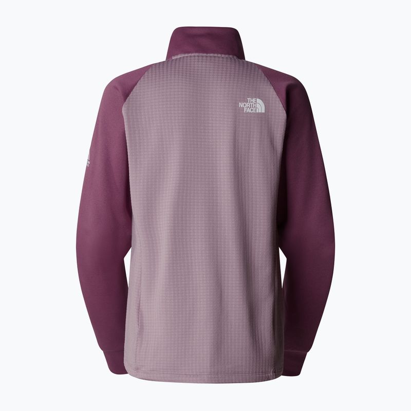 Moteriškas džemperis The North Face Mountain Athletics Fleece 1/4 Zip midnight mauve/ purple chalk 5