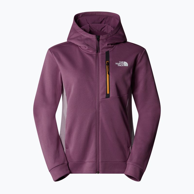 Moteriškas džemperis The North Face Mountain Athletics FZ Fleece midnight mauve/ purple chalk 4