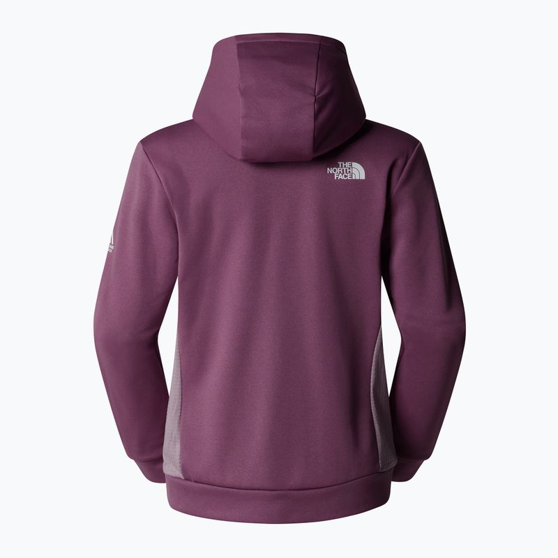 Moteriškas džemperis The North Face Mountain Athletics FZ Fleece midnight mauve/ purple chalk 5