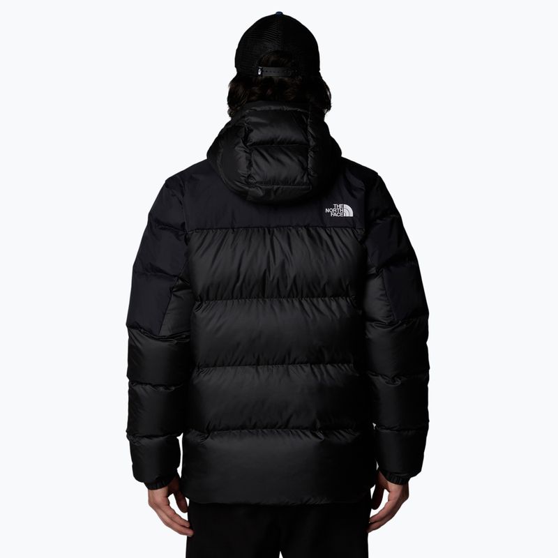 Vyriška pūsta striukė The North Face Diablo Down 2.0 Hoodie black heather/blk 3