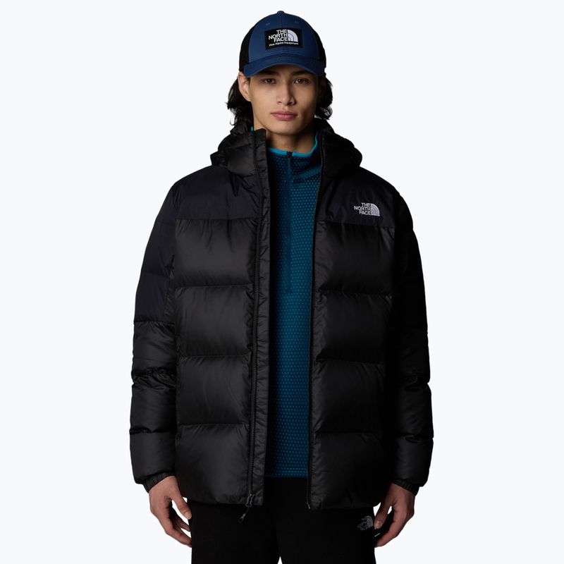 Vyriška pūsta striukė The North Face Diablo Down 2.0 Hoodie black heather/blk 4