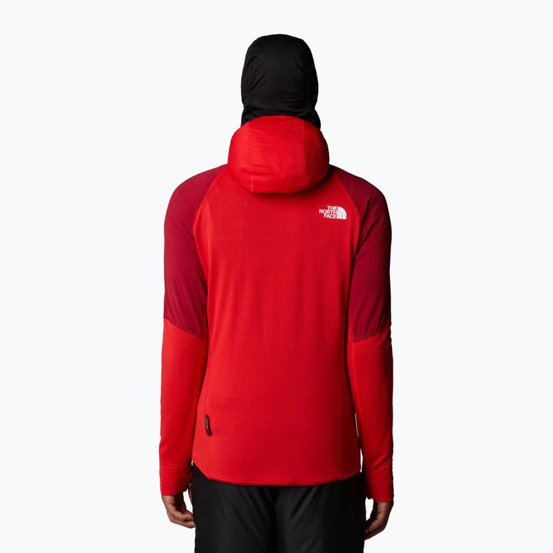 Vyriškas džemperis The North Face Bolt Polartec Hoodie high risk red/garnet red 3