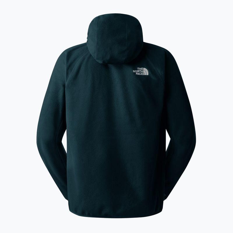 Vyriškas džemperis The North Face 100 Glacier Hoodie midnight petrol 2