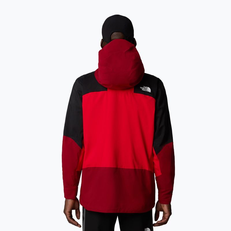 Vyriška striukė nuo lietaus The North Face Signal 2.5L Dryvent high risk red/garnet red/tnf black 3
