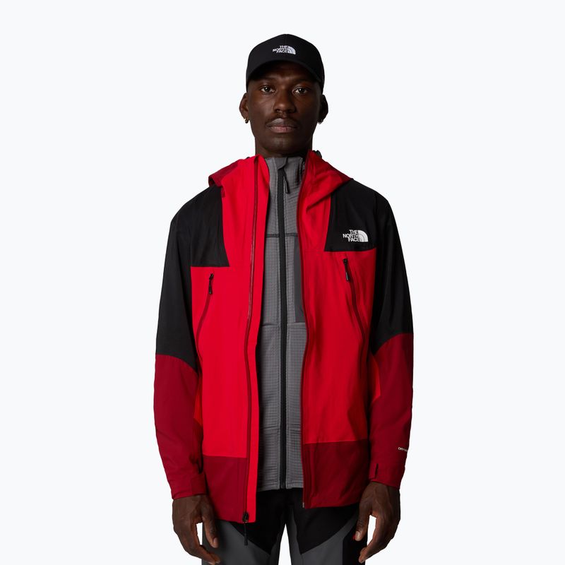 Vyriška striukė nuo lietaus The North Face Signal 2.5L Dryvent high risk red/garnet red/tnf black 4