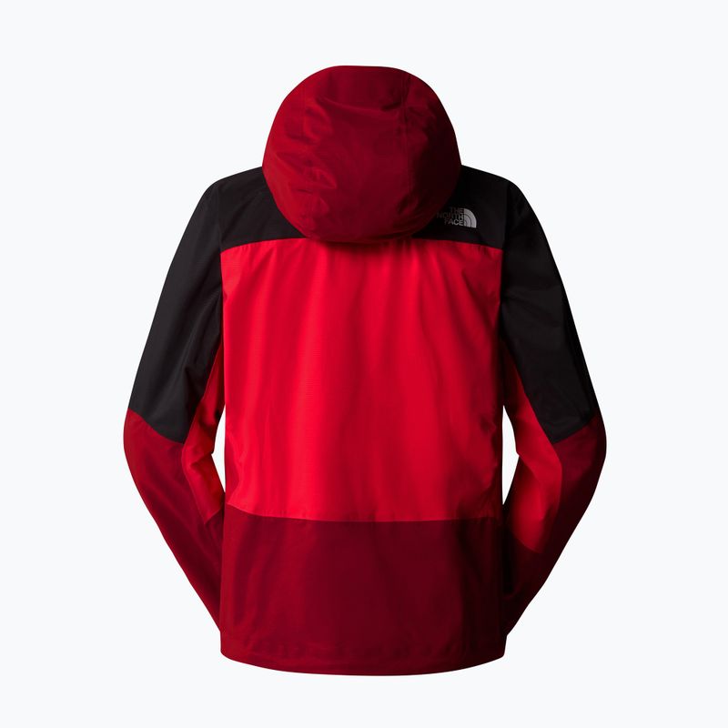 Vyriška striukė nuo lietaus The North Face Signal 2.5L Dryvent high risk red/garnet red/tnf black 6