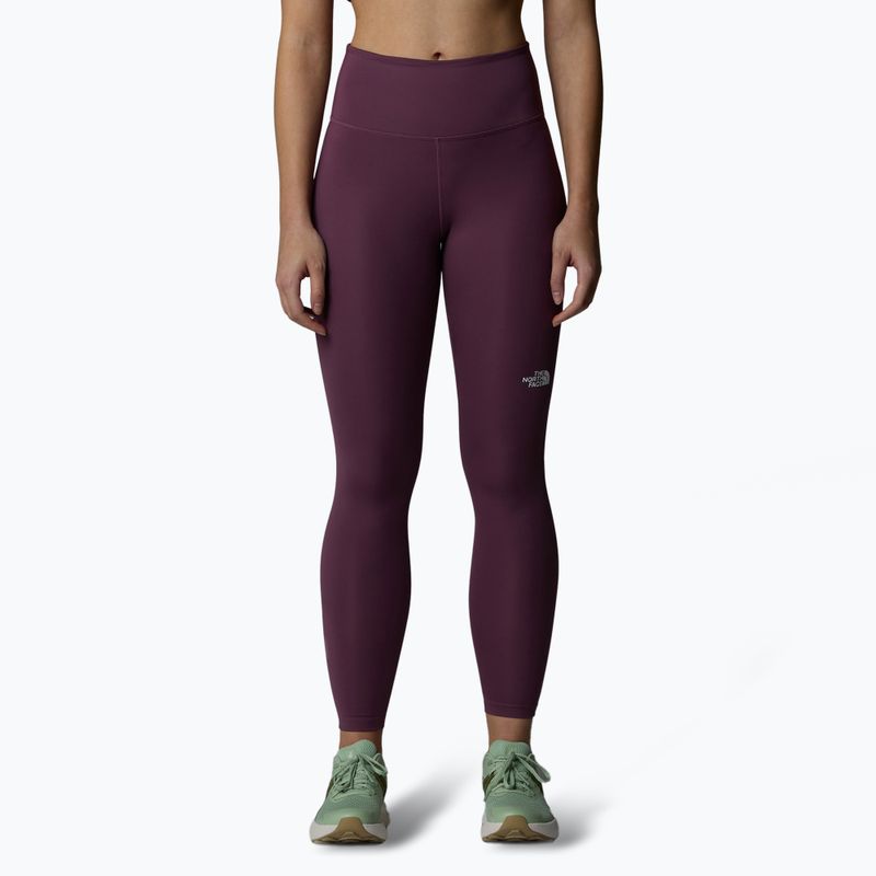 Moteriškos bėgimo tamprės The North Face Flex 25In Tight midnight mauve