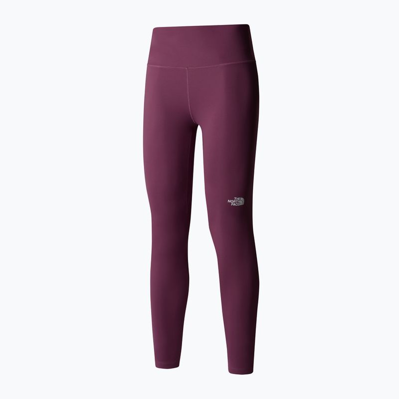 Moteriškos bėgimo tamprės The North Face Flex 25In Tight midnight mauve 4