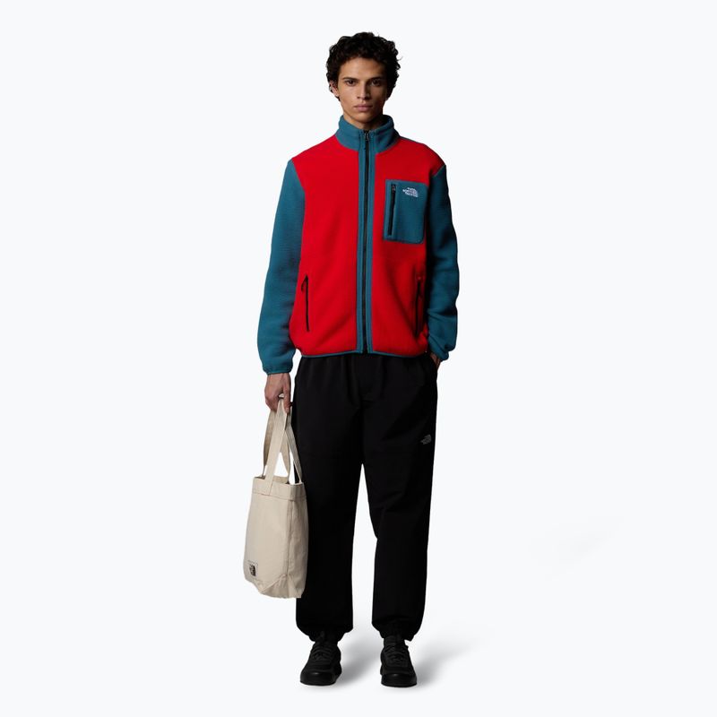 Vyriškas džemperis The North Face Yumiori Full Zip high risk red/ mallard blue 2