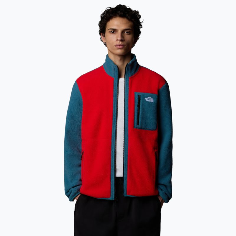 Vyriškas džemperis The North Face Yumiori Full Zip high risk red/ mallard blue 4