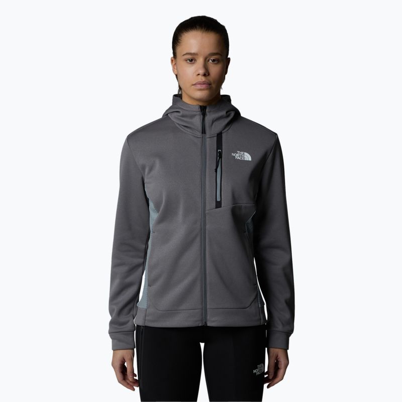 Moteriškas džemperis The North Face Mountain Athletics FZ Fleece smoked pearl/ monument grey