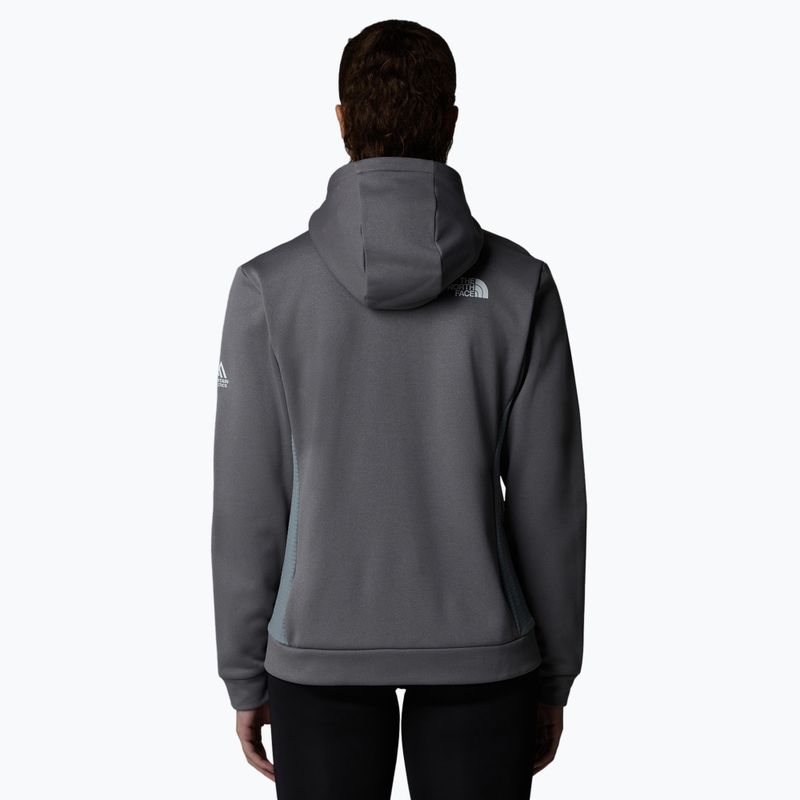 Moteriškas džemperis The North Face Mountain Athletics FZ Fleece smoked pearl/ monument grey 3