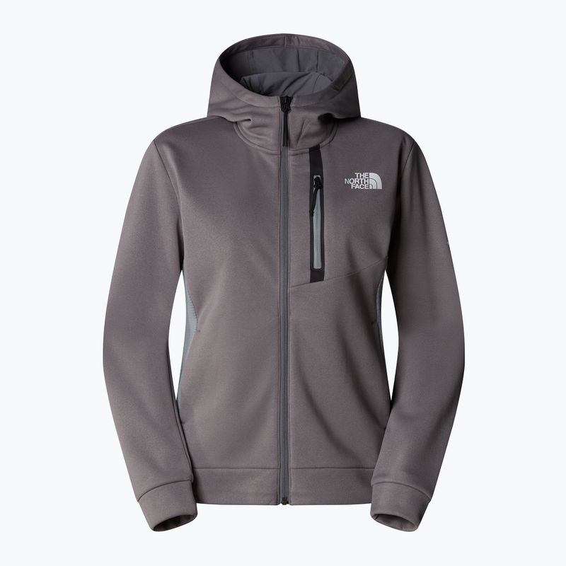 Moteriškas džemperis The North Face Mountain Athletics FZ Fleece smoked pearl/ monument grey 5