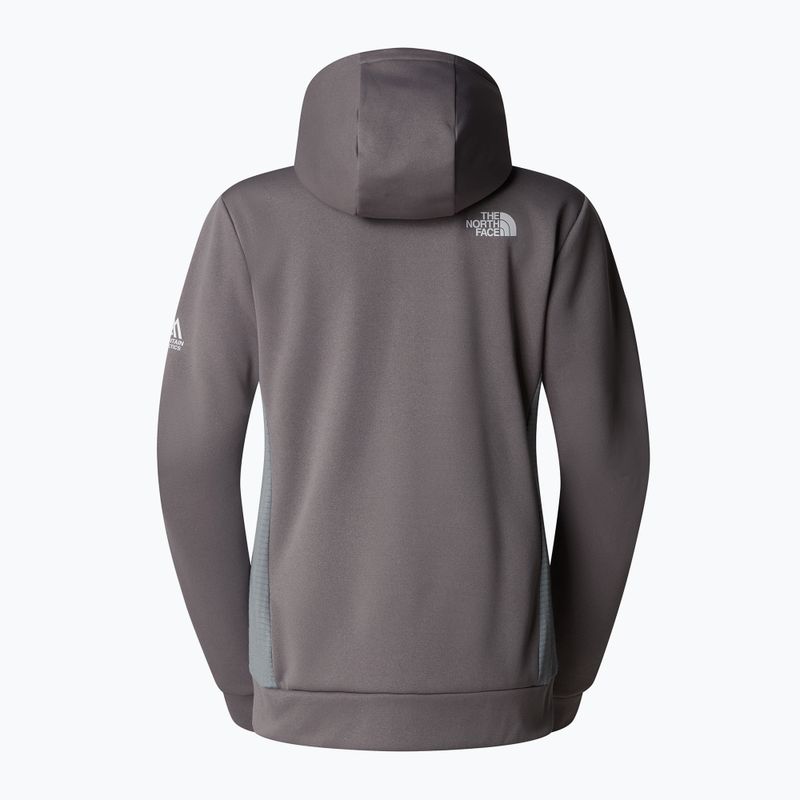 Moteriškas džemperis The North Face Mountain Athletics FZ Fleece smoked pearl/ monument grey 6