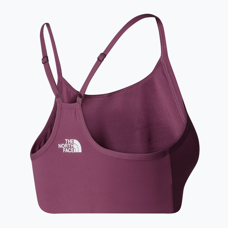 Treniruočių liemenėlė The North Face Flex midnight mauve 5