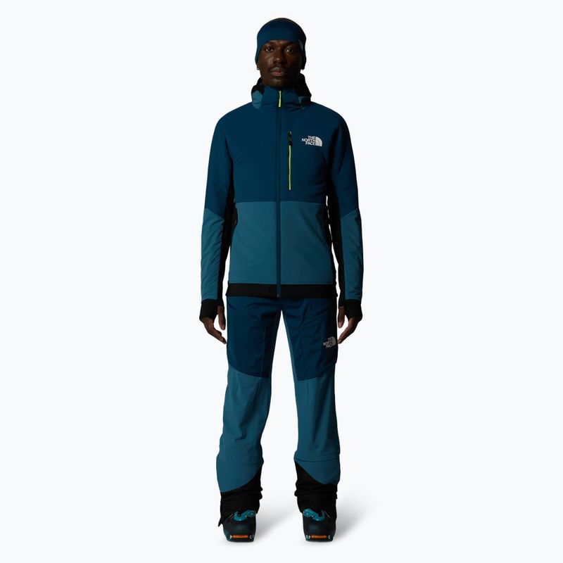 Vyriška hibridinė striukė The North Face Binntal Hybrid Ventrix Hoodie mallard blue/midnight 2