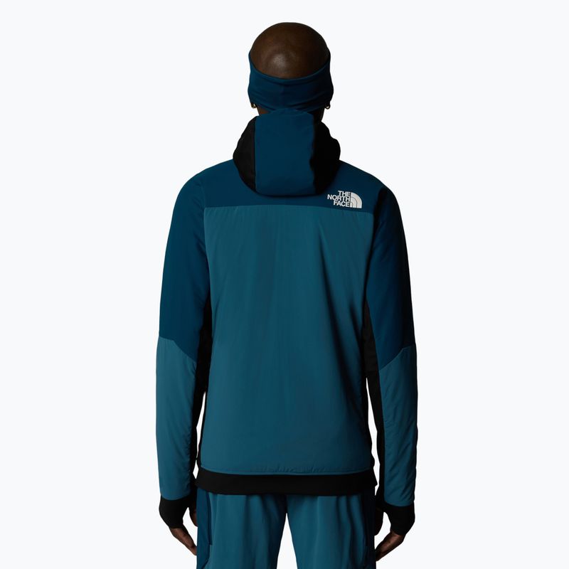 Vyriška hibridinė striukė The North Face Binntal Hybrid Ventrix Hoodie mallard blue/midnight 3