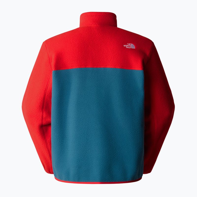 Vyriškas džemperis The North Face Yumiori 1/4 Zip mallard blue/ high risk 5