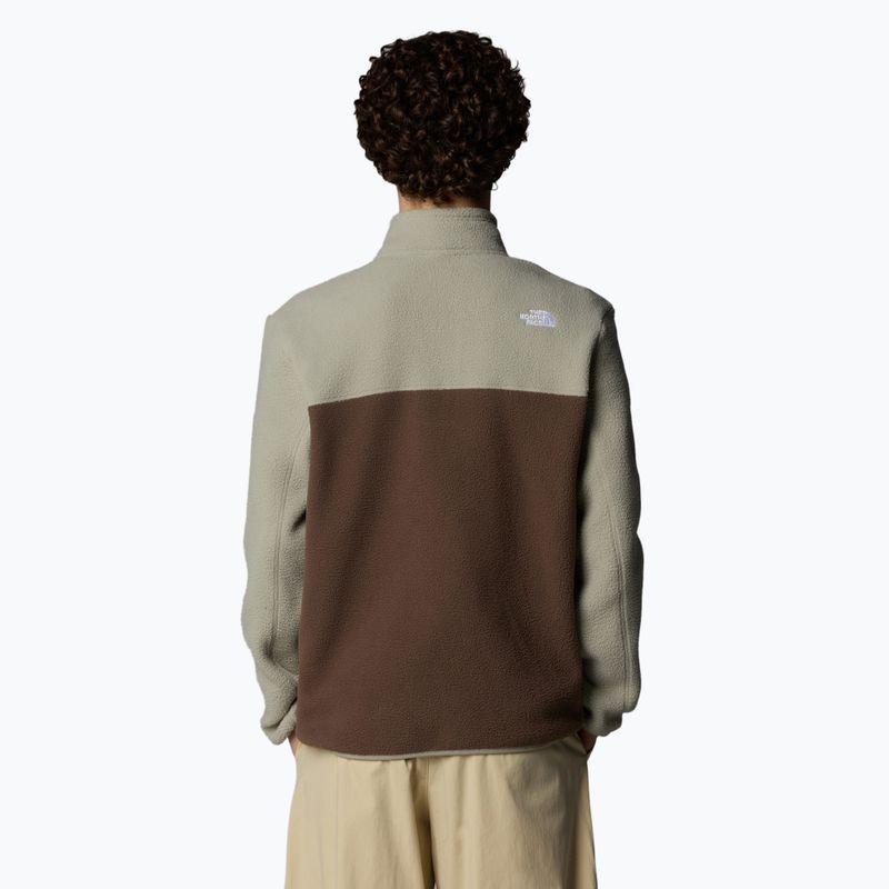 Vyriškas džemperis The North Face Yumiori 1/4 Zip smokey brown/ clay grey/ summit gold 3