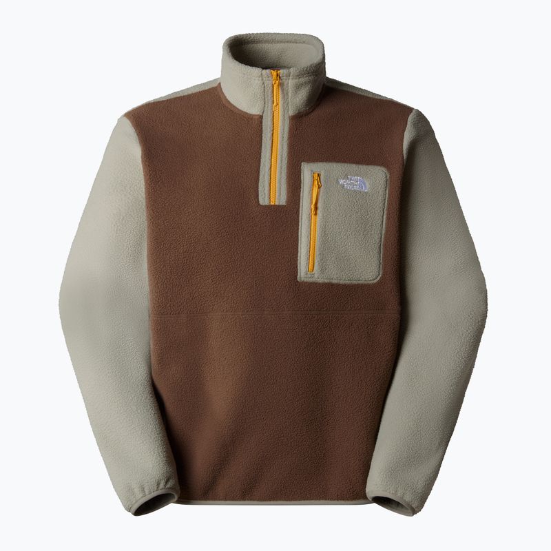 Vyriškas džemperis The North Face Yumiori 1/4 Zip smokey brown/ clay grey/ summit gold 4