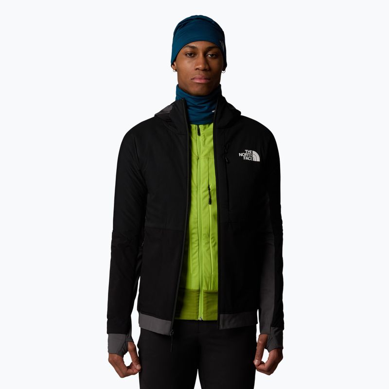 Vyriška hibridinė striukė The North Face Binntal Hybrid Ventrix Hoodie black/black/ant 4