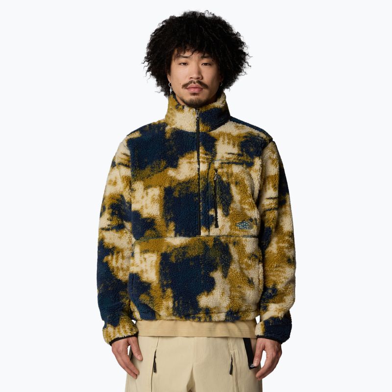 Vyriškas džemperis The North Face Extreme Pile Pullover midnight petrol bleach dye